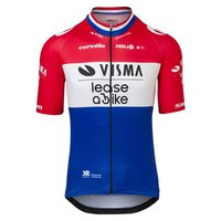 agu-maillot-manga-corta-visma-|-lease-a-bike-replica-campeon-holandes-2024